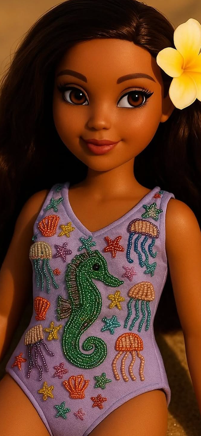 Seahorse Purple Girlie